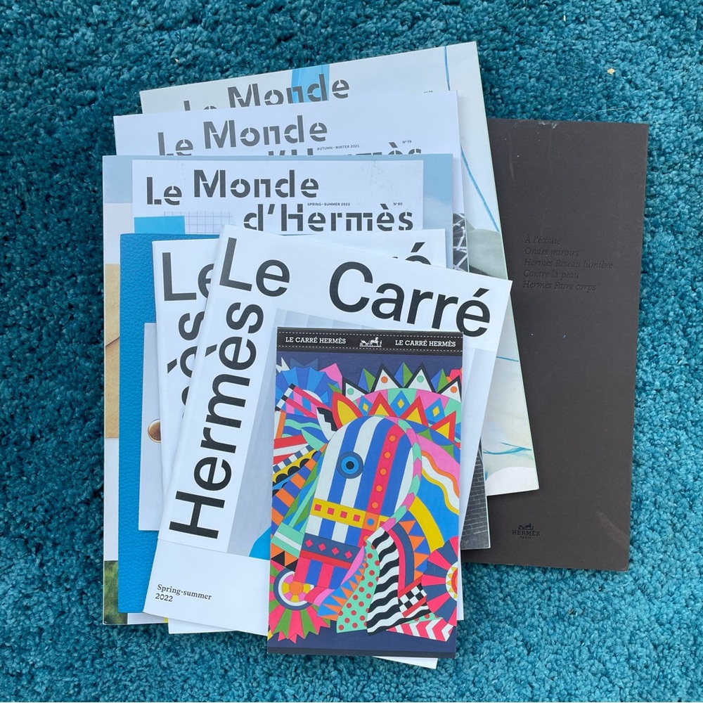 Set of Hermes Magazines